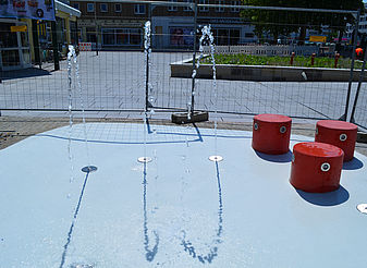 Fontänenfeld Dessau